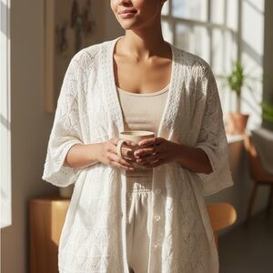 Croft & Barrow Crème Cardigan